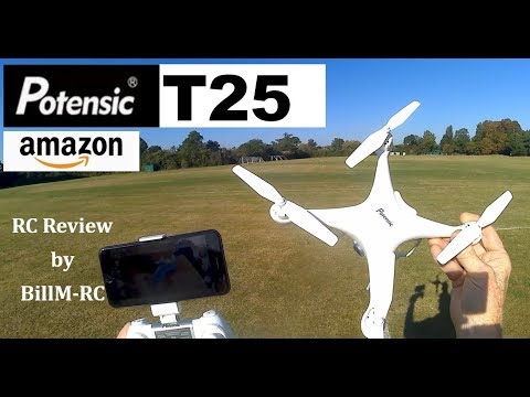 Potensic T25 review - GPS Drone with 9-axis Gyro & 1080P HD camera