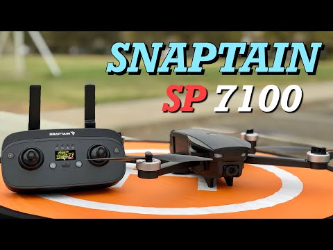 SnapTain SP7100 4K 5G WiFi FPV  Drone | How To Setup & Flight Test